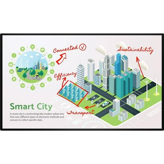 86 in. Commercial Interactive Display LCD TV