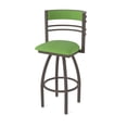 thumbnail image 1 of 860 Hunter 25" Swivel Counter Stool with Bronze Finish and Graph Parrot Seat and Back, 1 of 5