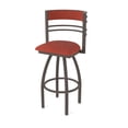 thumbnail image 1 of 860 Hunter 30" Swivel Bar Stool with Bronze Finish and Graph Poppy Seat and Back, 1 of 5