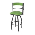 thumbnail image 1 of 860 Hunter 36" Swivel Bar Stool with Pewter Finish and Graph Parrot Seat and Back, 1 of 5