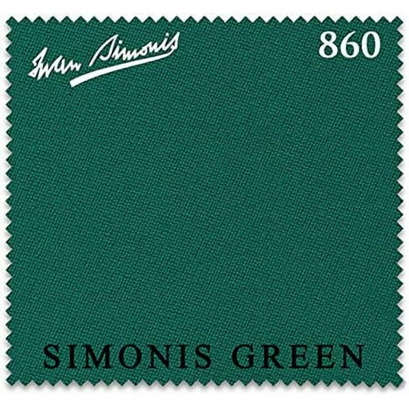 860 Pool Billiard Table Cloth Simonis Green, for Rails Only (6 Rails)$$Sport & Recreation Other