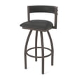 thumbnail image 1 of 861 Artemis 25" Swivel Counter Stool with Bronze Finish and Canter Iron Seat and Back, 1 of 5