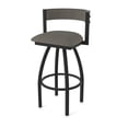thumbnail image 1 of 861 Artemis 30" Swivel Bar Stool with Black Wrinkle Finish and Graph Chalice Seat and Back, 1 of 5