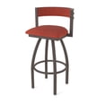 thumbnail image 1 of 861 Artemis 36" Swivel Bar Stool with Bronze Finish and Graph Poppy Seat and Back, 1 of 5
