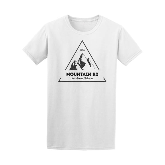 8611 M Mountain K2 Pakistan Tee Men's -Image by Shutterstock