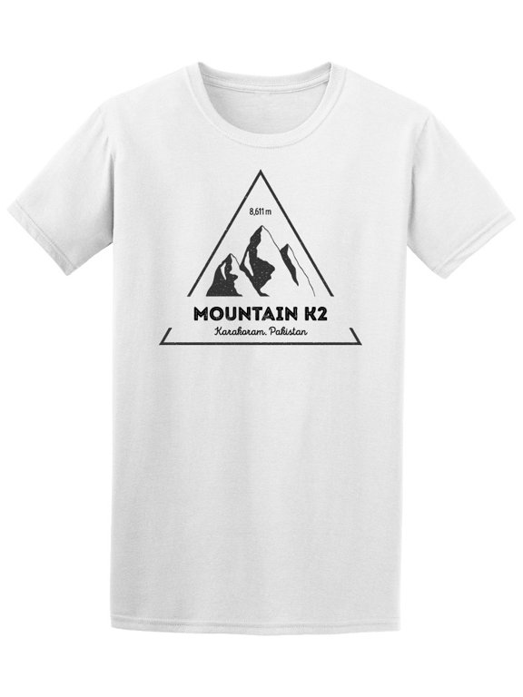 8611 M Mountain K2 Pakistan Tee Men's -Image by Shutterstock