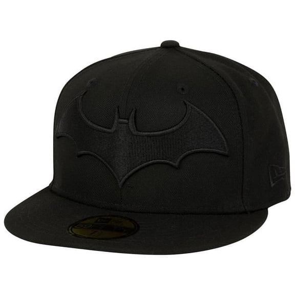 861626-71-2fitte Hush Logo Black on Black Colorway Era 59Fifty Fitted Hat, 7.5 Fitted