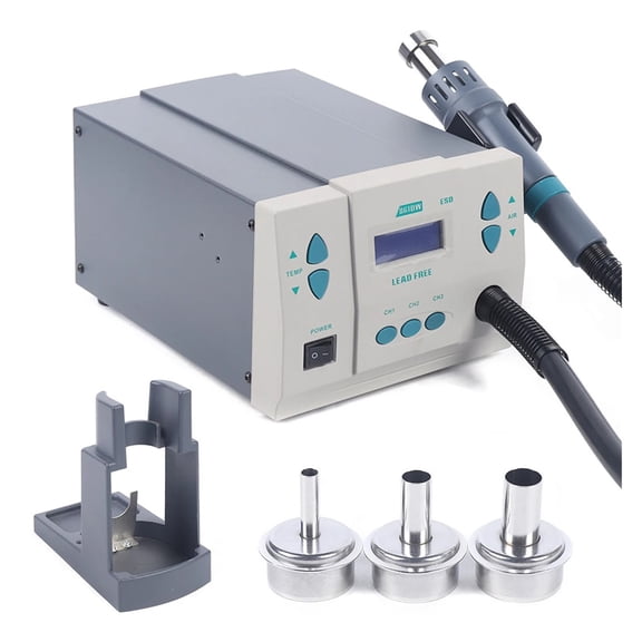 861DW 1000W Digital Hot Air Rework Station, Professional Quick Station