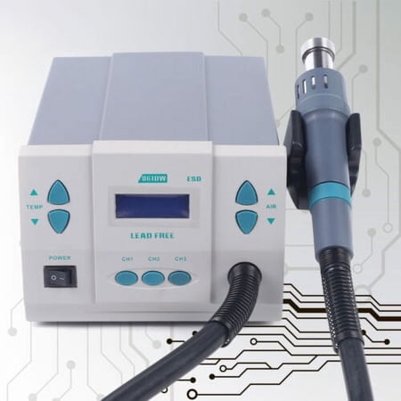 861DW Digital Heat Gun Air Rework Station Soldering Heat Gun 1000W 110V