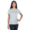 thumbnail image 1 of 8620L UltraClub Ladies Cool & Dry Basic Performance Tee Grey 2XL, 1 of 6
