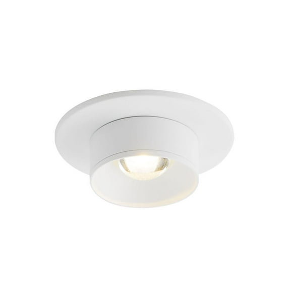 86210WT-Maxim Lighting-Caldera - 12W 1 LED Flush Mount-1.5 Inches Tall and 3.25 Inches Wide-White Finish
