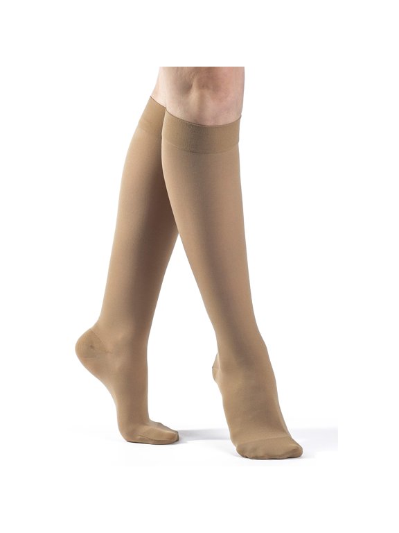 863 Select Comfort Women's Closed Toe Knee Highs - 30-40 mmHg Short Sig863C-W