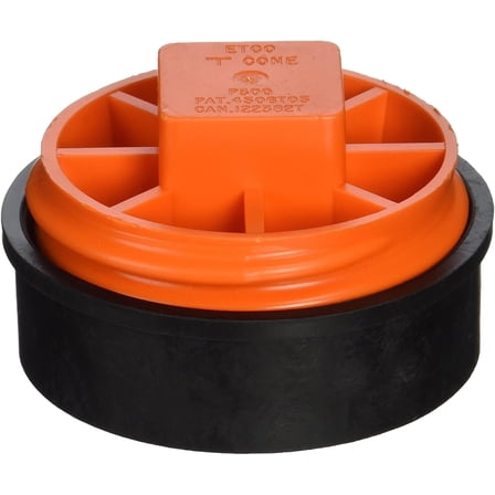 86390 3-Inch T-Cone Cleanout Test Plug, 1-Pack