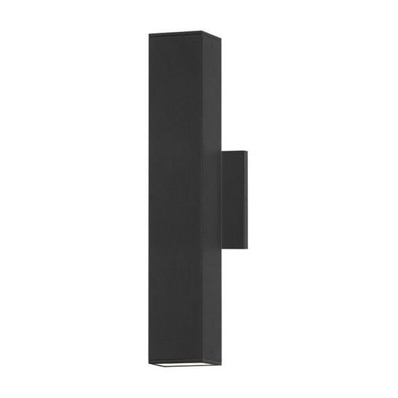 86422BK-Maxim Lighting-Culvert - 7W 1 LED Outdoor Wall Mount-14.5 Inch Tall and 2.5 Inch Wide