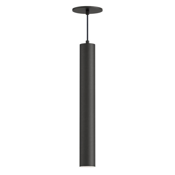 86438BK-Maxim Lighting-Calibro - 7W 1 LED Outdoor Pendant-20 Inches Tall and 2.5 Inches Wide-Black Finish