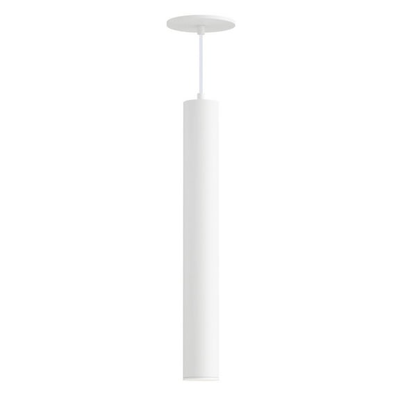 86438WT-Maxim Lighting-Calibro - 7W 1 LED Outdoor Pendant-20 Inches Tall and 2.5 Inches Wide-White Finish