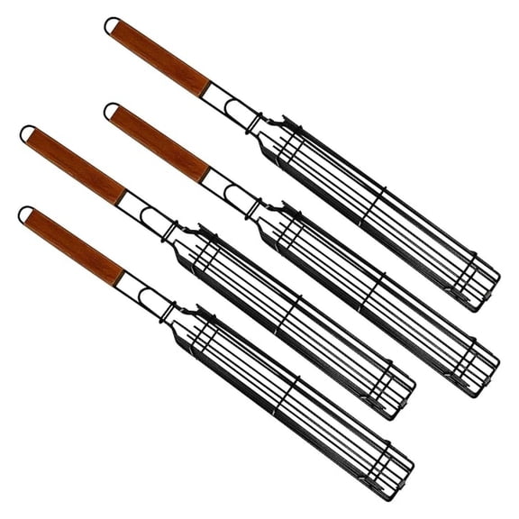 8660 Nonstick Grilling Kabob Baskets, Set of 4