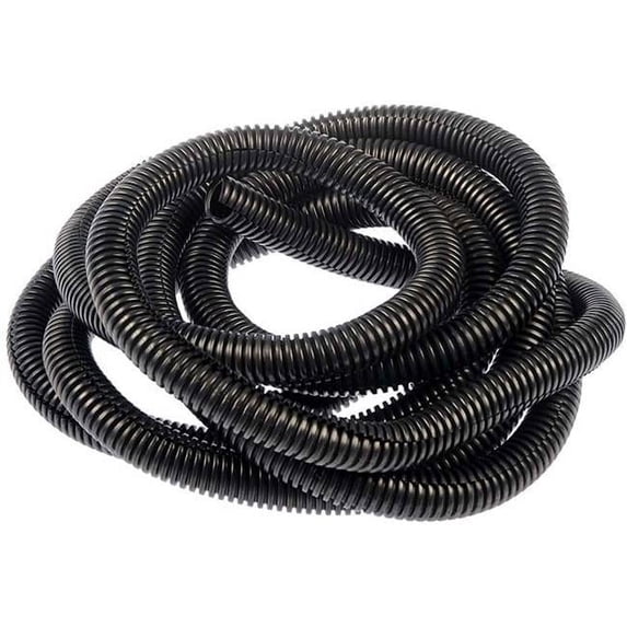 86664 Black Flex Split Wire Conduit 0.5 In. x 10 Ft.