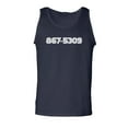 thumbnail image 1 of 867-5309 Adult Tank Top, 1 of 1