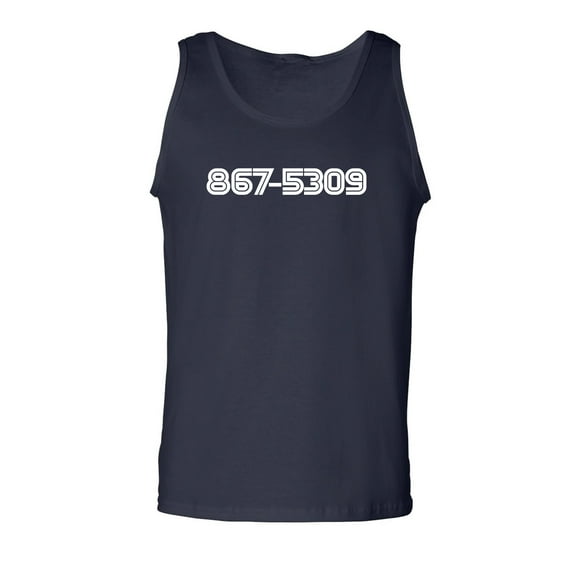 867-5309 Adult Tank Top