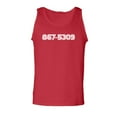 thumbnail image 1 of 867-5309 Adult Tank Top, 1 of 1