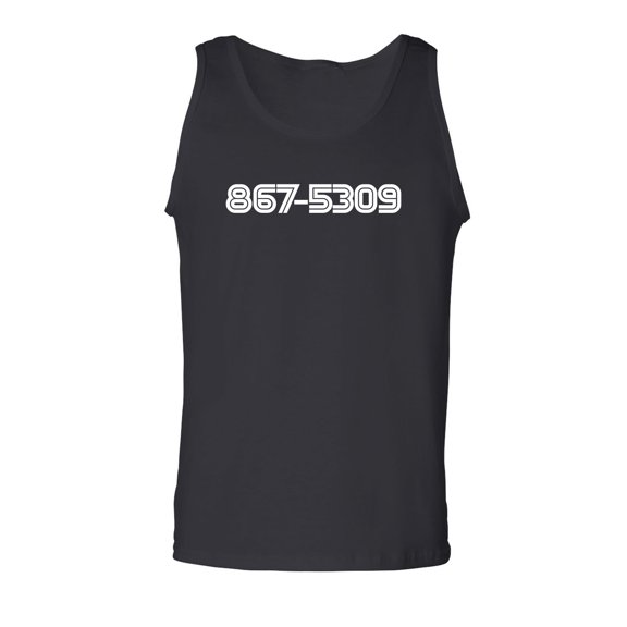 867-5309 Adult Tank Top