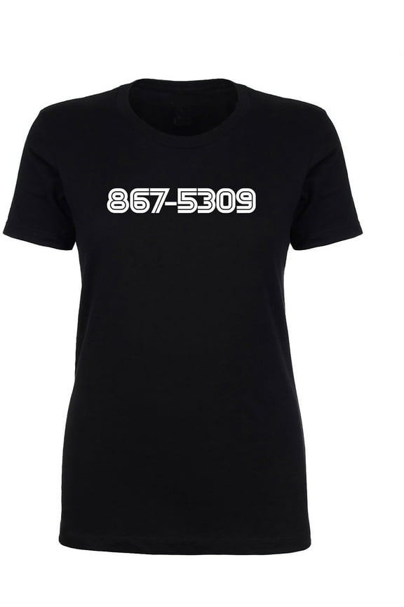 867-5309 Womens crewneck tee