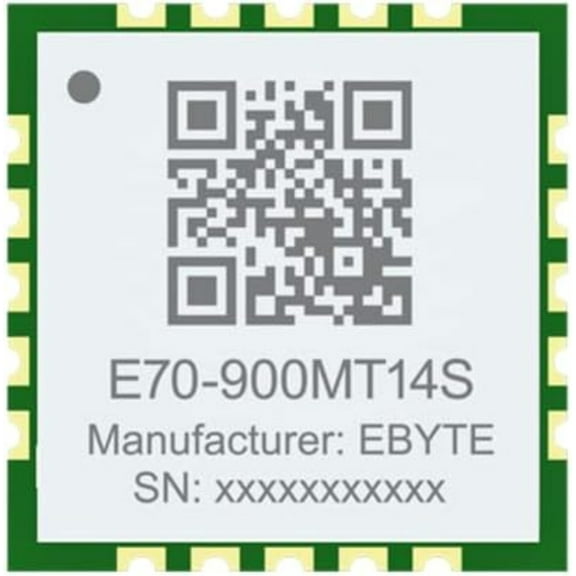 868MHz 915MHz CC1310 Wireless Module E70-900MT14S Modbus High Speed Continuous Transmission 14dbm Low Power 1500m UART