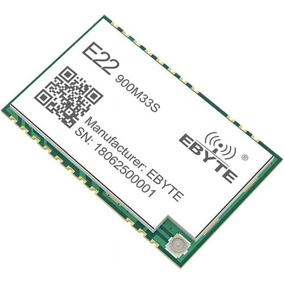 868MHz 915MHz SX1262 Lora SPI Wireless Module E22-900M33S 2W Long Distance 16km PA+LNA Low Power Lora RF Transceiver
