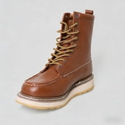 86994 Men s 8  Soft Toe Work Boots   Full-Grain Leather, Goodyear Welt, Slip & Oil Resistant, EH Rated