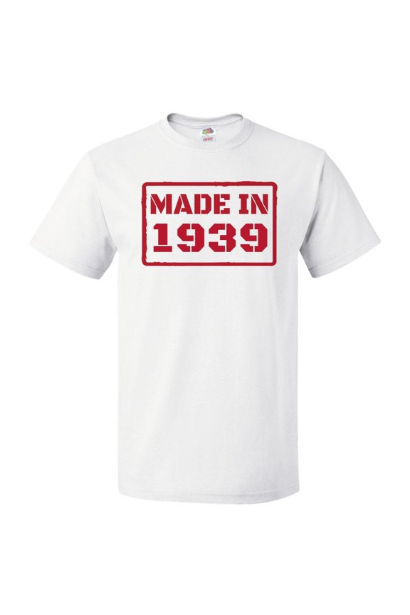 87th Birthday Gift For 87 Year Old Made In 1939 T Shirt