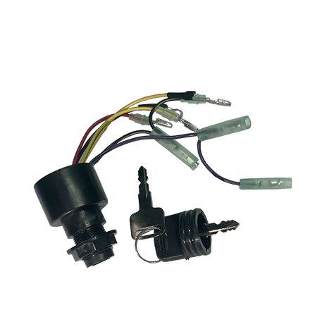 87-17009A5 Boat Engine Ignition Key Switch For Mercury Outboard Motors 3-Position Off-Run-Start
