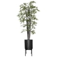 thumbnail image 1 of 87.5" Tall Bamboo Tree, W/eco Planter Chevron planter, 1 of 1