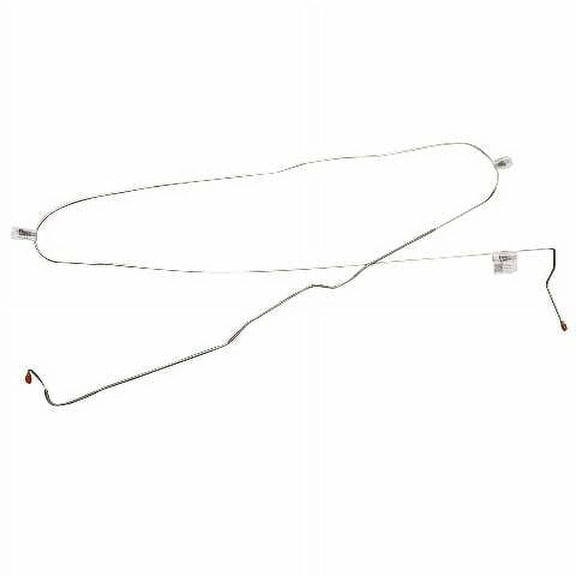 87-96 Ford F-150/250/350 Regular Cab/Long Bed, Intermediate Brake Line-TIN8742SS
