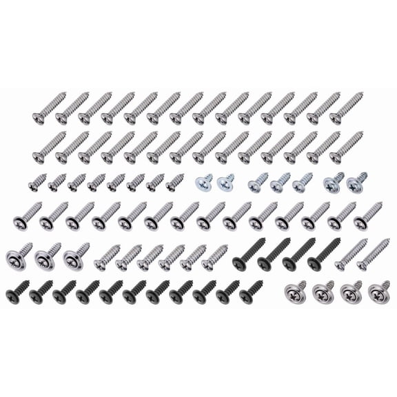 87 Piece Interior Screw Kit For 1970-1972 Chevy EL Camino Models