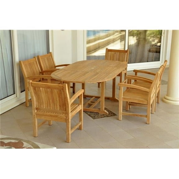 87 in. Oval Extension Table