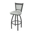 thumbnail image 1 of 870 Hadleigh 25" Swivel Counter Stool with Pewter Finish and Graph Alpine Seat and Back, 1 of 5