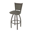 thumbnail image 1 of 870 Hadleigh 30" Swivel Bar Stool with Bronze Finish and Graph Chalice Seat and Back, 1 of 5