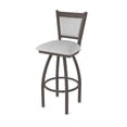 thumbnail image 1 of 870 Hadleigh 36" Swivel Bar Stool with Bronze Finish and Graph Alpine Seat and Back, 1 of 5