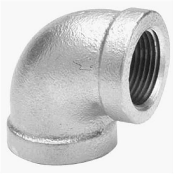 8700124251 1 in. Malleable Iron Pipe Fitting Galvanized 90 Degree Elbow