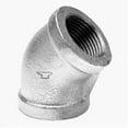 thumbnail image 1 of 8700126702 1 in. Galvanized 45 Degree Elbow, 1 of 1