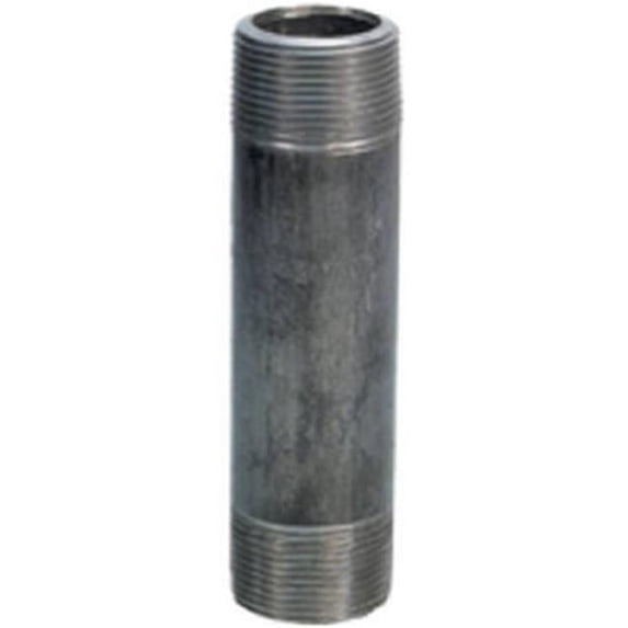 8700137105 .25 x 4.5 in. Steel Pipe Fitting Black Nipple