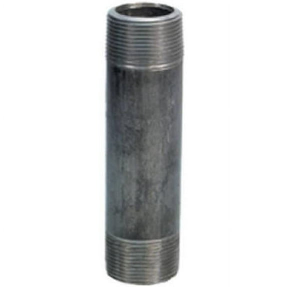 8700144952 2 x 8 in. Steel Pipe Fitting Black Nipple