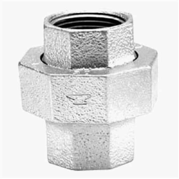 8700163358 .38 in. Malleable Iron Pipe Fitting Galvanized Union