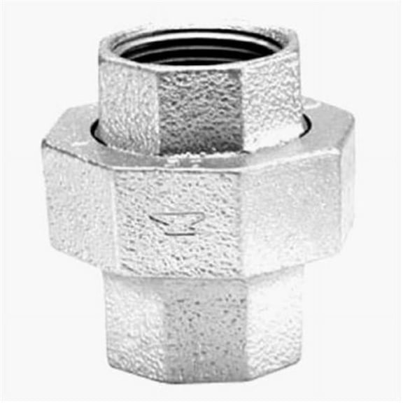 8700163457 .75 in. Malleable Iron Pipe Fitting Galvanized Union