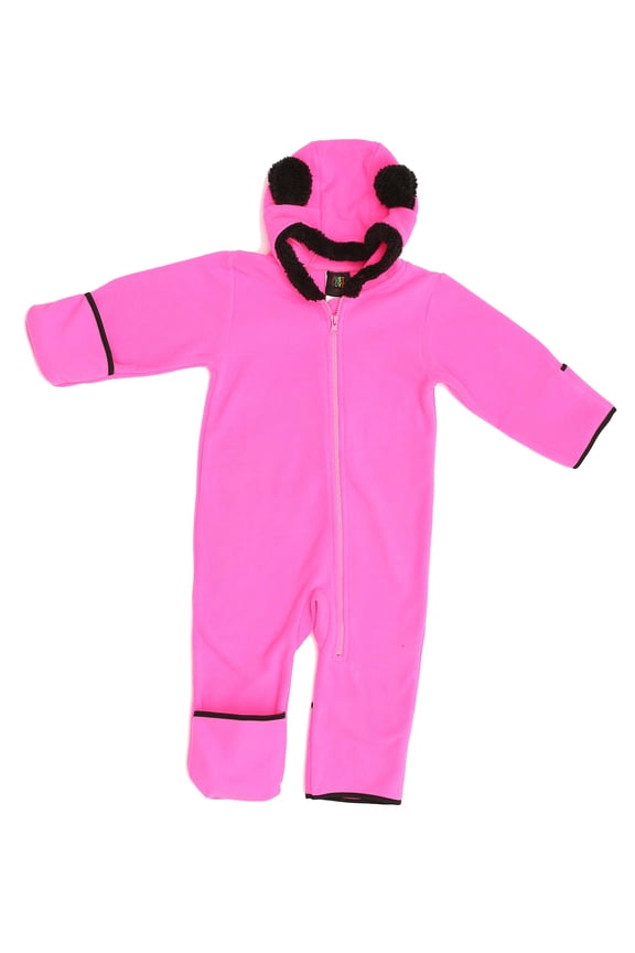87003-TRQBLK-6-9M Just Love Baby Girls Fleece Pram
