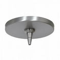 thumbnail image 1 of 87105FCUJ-BS-Access Lighting-UniJack-Mono-Pod System-4.5 Inches Wide by 0.5 Inches Tall-Brushed Steel Finish, 1 of 1