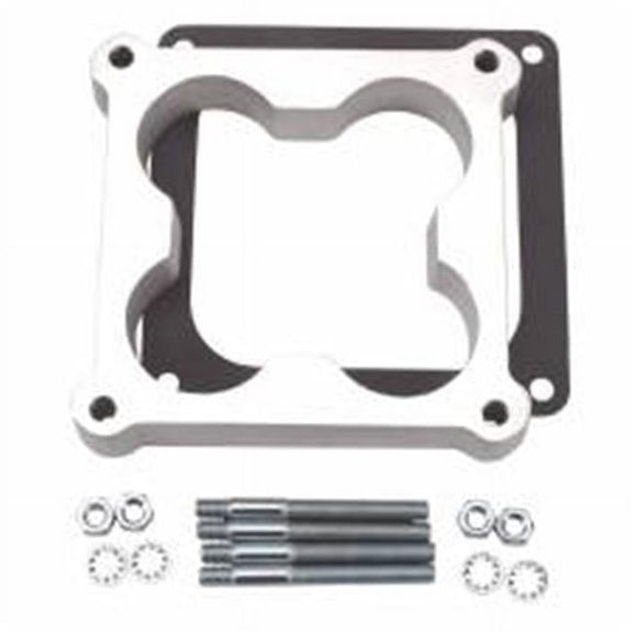 8718 1 in. 4 Barrel Carburetor Spacer for Open Cloverleaf 4500
