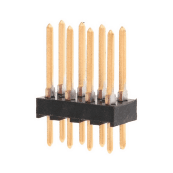 87215-1 Connector Header Through Hole 8 position 0.100 (2.54mm)