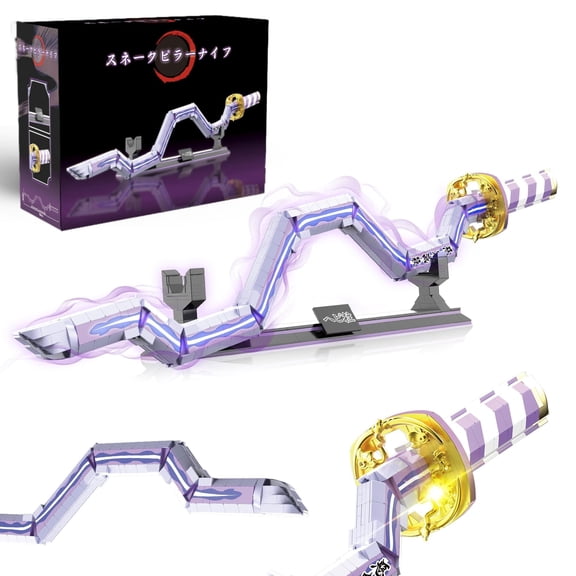 YOUEEFY Sword Building Blocks Set, 874 Piece